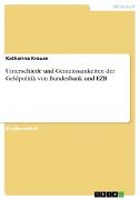 Vorderes Coverbild Unterschiede und Gemeinsamkeiten der Geldpolitik von Bundesbank und EZB