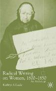 Radical Writing on Women, 1800-1850