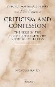 Criticism and Confession