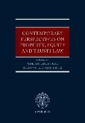 Contemporary Perspectives on Property, Equity and Trust Law