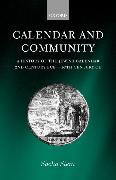 Vorderes Coverbild Calendar and Community