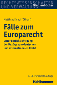 Vorderes Coverbild Fälle zum Europarecht