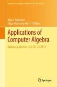 Applications of Computer Algebra