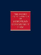 The Oxford Encyclopaedia of European Community Law