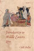 Vorderes Coverbild Introduction to Middle Eastern Law