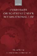 Corporate Obligations under International Law