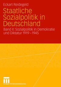 Vorderes Coverbild Staatliche Sozialpolitik in Deutschland