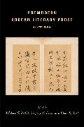 Premodern Korean Literary Prose