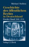 Vorderes Coverbild Geschichte des öffentlichen Rechts in Deutschland Bd. 2: Staatsrechtslehre und Verwaltungswissenschaft 1800-1914