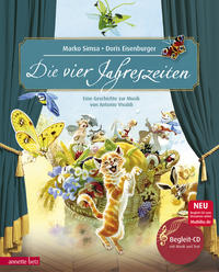 Vorderes Coverbild Die vier Jahreszeiten (Das musikalische Bilderbuch mit CD und zum Streamen)