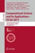 Computational Science and Its Applications – ICCSA 2017