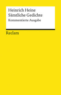Vorderes Coverbild Sämtliche Gedichte. Kommentierte Ausgabe