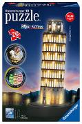 3D Puzzle 216 Teile - Pisa bei Nacht