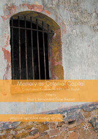Vorderes Coverbild (hohe Qualität) Memory as Colonial Capital