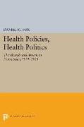 Vorderes Coverbild Health Policies, Health Politics