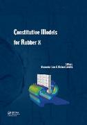 Vorderes Coverbild Constitutive Models for Rubber X