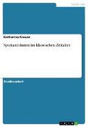 Vorderes Coverbild Spartanerinnen im klassischen Zeitalter