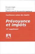 Prévoyance et impôts. 15e supplément