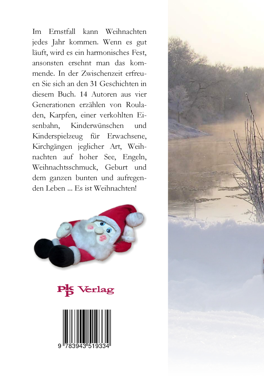 Rückseitencover Weihnachtsgeschichten aus dem Leseturm