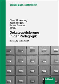 Vorderes Coverbild Dekategorisierung in der Pädagogik