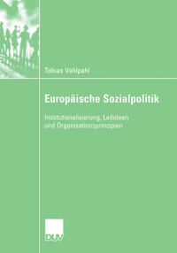 Vorderes Coverbild Europäische Sozialpolitik
