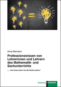Vorderes Coverbild Professionswissen von Lehrerinnen und Lehrern des Mathematik- und Sachunterrichts