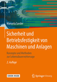 Vorderes Coverbild (hohe Qualität) Sicherheit und Betriebsfestigkeit von Maschinen und Anlagen