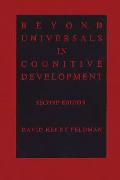 Beyond Universals in Cognitive Development