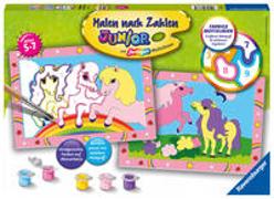 CreArt, Malen nach Zahlen Junior - Süße Ponys