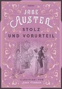 Jane Austen, Stolz und Vorurteil. Illustrierte Schmuckausgabe mit Goldprägung