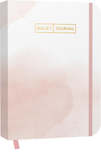 Vorderes Coverbild Bullet Journal "Watercolor Rose" 05