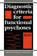 Vorderes Coverbild Diagnostic Criteria for Functional Psychoses