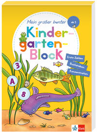 Vorderes Coverbild Klett Mein großer bunter Kindergarten-Block