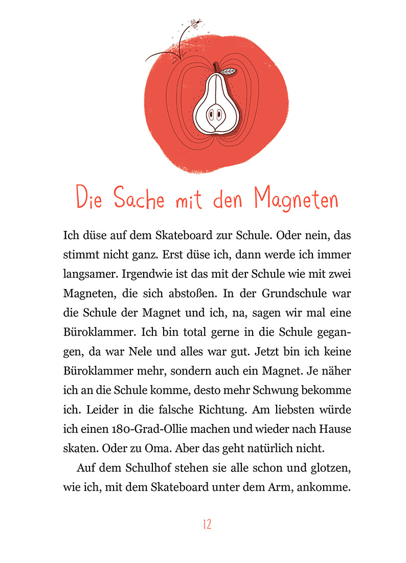 Beispielinhalt (Bild) Frieda und das Glück der kleinen Dinge