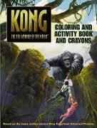 King Kong Coloring and Activity Book and Crayons