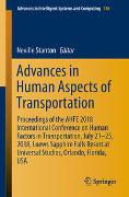 Advances in Human Aspects of Transportation