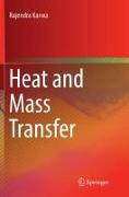 Heat and Mass Transfer