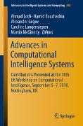 Advances in Computational Intelligence Systems