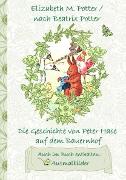 Vorderes Coverbild Die Geschichte von Peter Hase auf dem Bauernhof (inklusive Ausmalbilder, deutsche Erstveröffentlichung! )