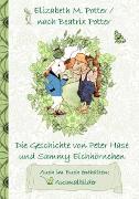 Vorderes Coverbild Die Geschichte von Peter Hase und Sammy Eichhörnchen (inklusive Ausmalbilder, deutsche Erstveröffentlichung! )
