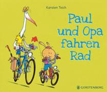 Paul und Opa fahren Rad