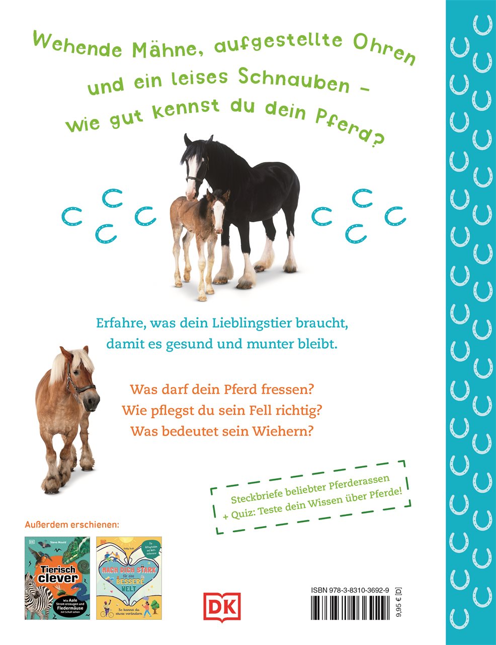 Rückseitencover Pferde und Ponys