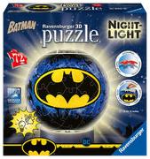 Ravensburger 3D Puzzle 11080 - Nachtlicht Puzzle-Ball Batman - ab 6 Jahren, LED Nachttischlampe mit Klatsch-Schalter