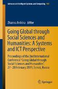 Going Global through Social Sciences and Humanities: A Systems and ICT Perspective