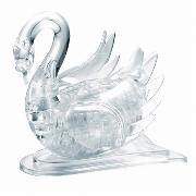 Crystal Puzzle - Schwan Transparent