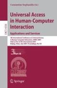 Universal Access in Human-Computer Interaction. Applications and Services