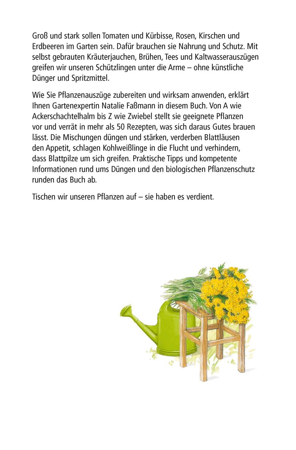 Rückseitencover Beinwelljauche, Knoblauchtee & Co