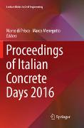 Proceedings of Italian Concrete Days 2016