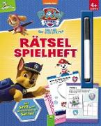 Paw Patrol Rätselspielheft mit Stift und abwischbaren Seiten