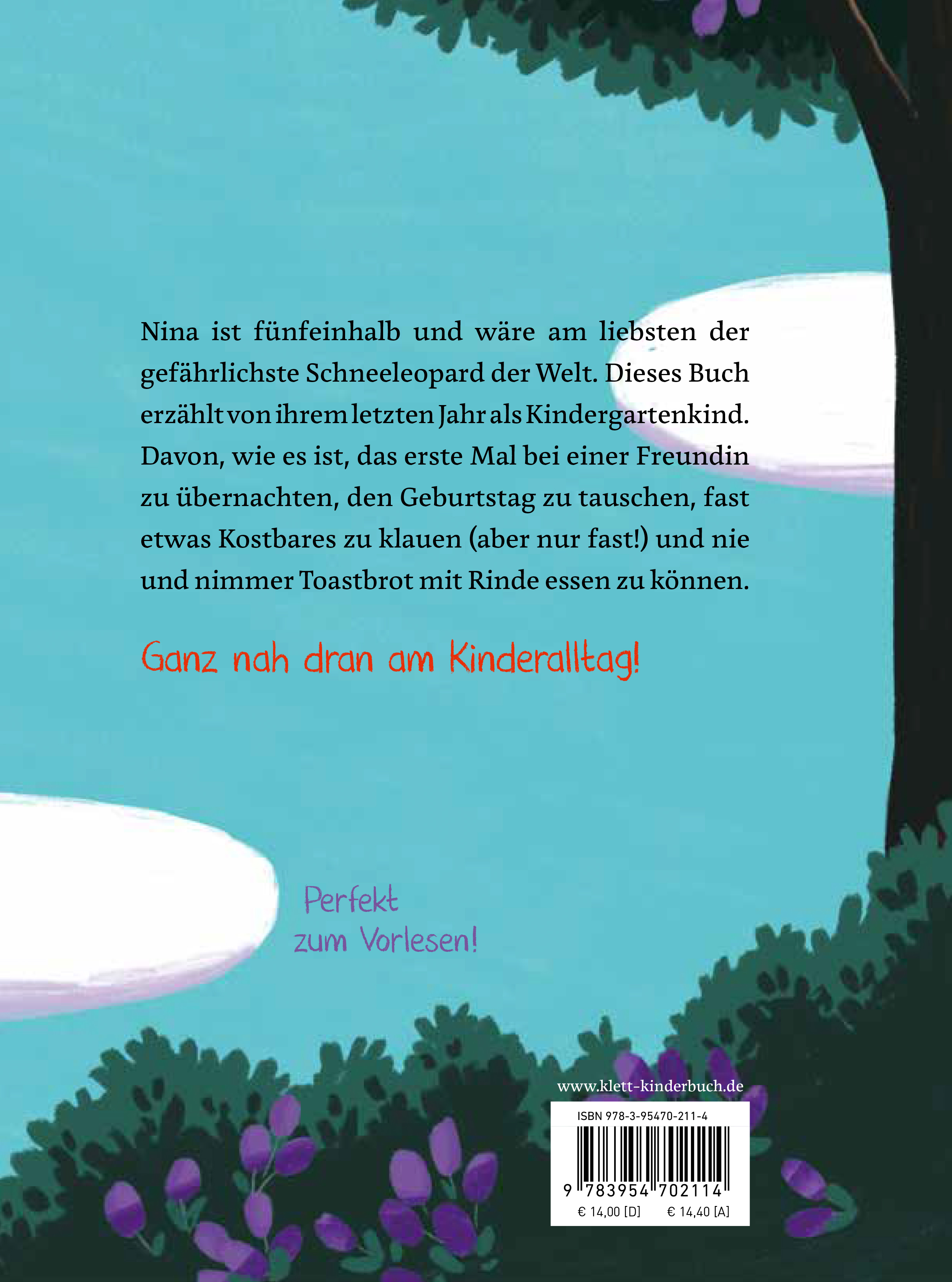 Rückseitencover Nina - Ein grandioses letztes Jahr im Kindergarten